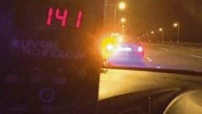 Four cars detected speeding in Naas over night