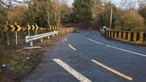 Kildare's Cock Bridge reopened after crash damage