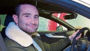 Rugby star Kearney collects his new wheels at Audi Naas