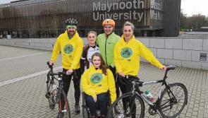 Kathryn Thomas in Maynooth to launch 30th Galway Cycle
