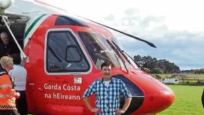 WATCH: Ill-fated Coast Guard helicopter visited Kildare last year