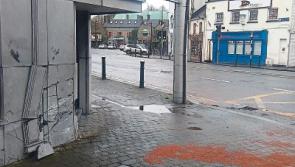 UPDATED: Car crashes into building in Naas town centre