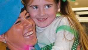 A warm welcome for Trooper Jessica Slevin on her return to the Curragh