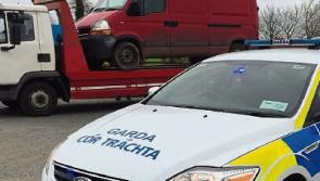 Van with no documents seized during Kildare traffic stops this morning