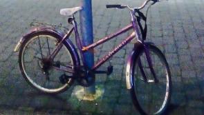 Newbridge street bike and pole, all alone and lonely, still