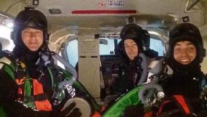 Wingsuit world record yet to be confirmed for Kildare daredevils