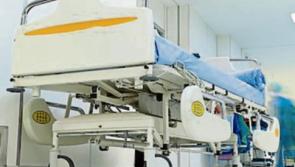 Today's trolley waits at Naas Hospital