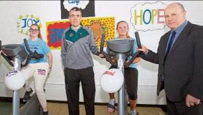 Footballer Johnny Doyle lends support for Kildare school's Pedal 4 Charity event