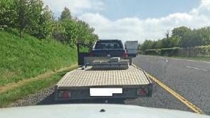 Kildare Gardaí stop speeding 4×4 towing trailer on M4