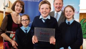 Newbridge primary school wins top gong at Irish Aid Awards