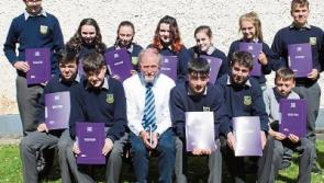 15 Junior Cert students at St Paul's school praised for academic achievements in Monasterevin