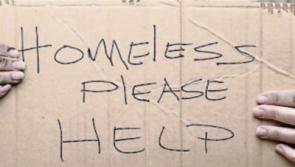 '15 and 20 people sleeping rough in Newbridge'