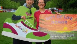 Naas resident takes  part in IKA fun run just six weeks after transplant   