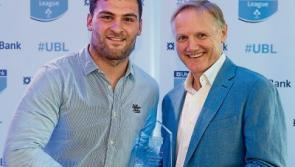 Naas RFC's Mick Dempsey honoured at Rugby Awards
