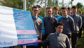 New Naas CBS flag is unveiled