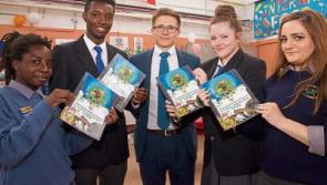 Newbridge school launches book of recipes from around the world
