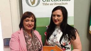 Rathangan woman speaks on MS at Leinster House