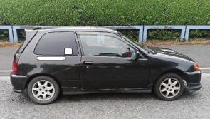 Car seized by Kildare Gardaí for a number of offences