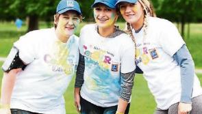 Kildare town Aldi workers took part in Cancer Colour Dash event  