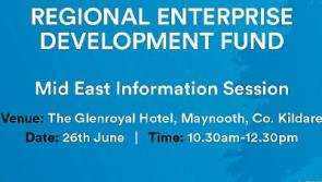 €60m Regional Enterprise Development Fund information day in Maynooth