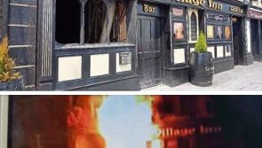 PHOTOS: Historic Kildare pub with links to Arthur Guinness gutted in overnight blaze