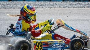 Newbridge's Alyx Coby secures first win of season in Motorsport Ireland Karting Championship 
