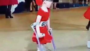 WATCH: 7-year-old Kildare girl that was told she wouldn't walk beats the odds