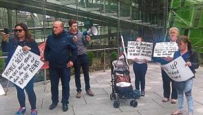 People Before Profit protest at Kildare County Council over housing