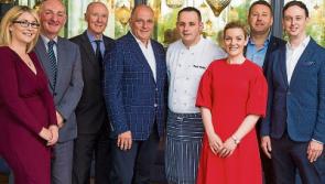 RTE'S Hugh Wallace and Kildare's Cian O'Neill launch new Naas restaurant at the Osprey Hotel   