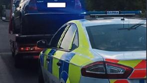 Athy Gardai seize speeding car on M9