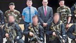 Top Secret! Defence Forces release very unusual photo to mark Minister's visit to Army Rangers at Curragh today