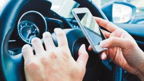 Kildare gardai searching for drivers using mobiles today