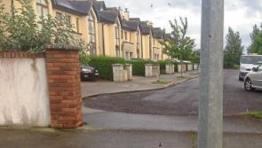 Naas residents fear child could be knocked down at estate entrance