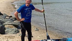 Newbridge man's epic sea trek raises €8.5k for two worthy charities