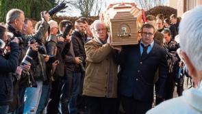 Kildare mourns as Adrian Melia, Leinster Leader sports photographer, laid to rest after battle with cancer