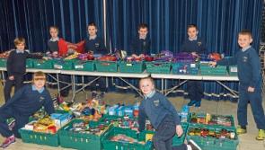 Naas pupils lend a hand to local food bank initiative