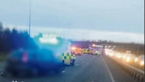 Traffic alert: Serious crash causes closure of N7 Northbound between Johnstown and Kill