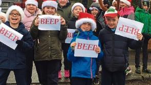 Scoil Mhuire in Newbridge raises €3,600 for charity
