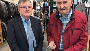 Micko gets togged out in Menswear Naas  for RTE Doc