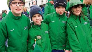 St Patrick's Day Parades in Kildare: Newbridge excitement building