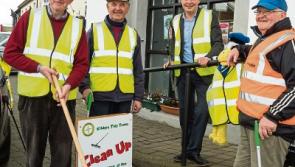 Great turnout for Kildare Town's spring clean up day