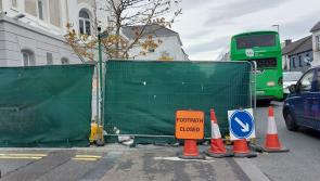 KILDARE: Naas main street footpath closure 'is necessary to complete work'