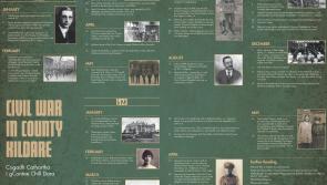 Kildare County Council unveils Irish Civil War timeline poster