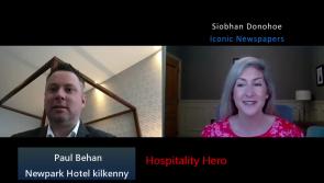 HOSPITALITY HEROES: Curragh man Paul Beehan is the host with the most at Kilkenny's Newpark Hotel