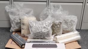 Gardaí stop car near Kildare-Dublin border before uncovering major drugs haul