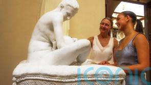 Irish artist’s sculpture goes on display alongside masterpieces in Florence