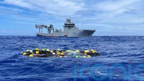 Cocaine with street value of nearly €300 million found floating in ocean