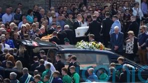 Hundreds gather for funeral of ‘devoted’ father and ‘one-of-a-kind’ son