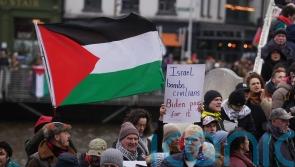 Tens of thousands demonstrate in Irish capital in support of Palestine
