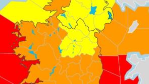 Kildare upgraded to Orange wind warning for Storm Eunice